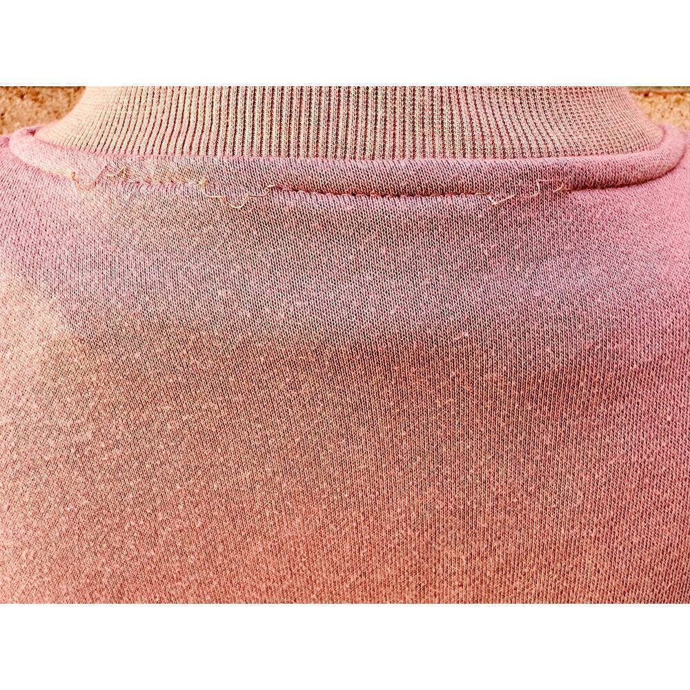 GUC IJOAH Dusty Pink Zip Up Jacket Crisscross Lacing Large - Picture 4 of 9